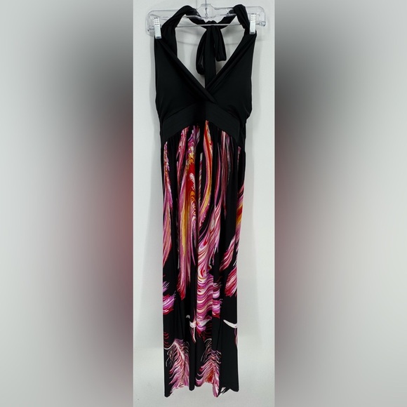 JohnPaulRichard Women's Halter Tie Maxi Dress - Picture 1 of 12